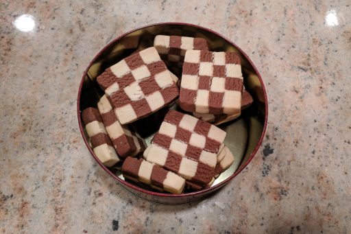 Checkerboard cookies