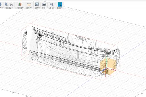 Plans imported into Fusion 360